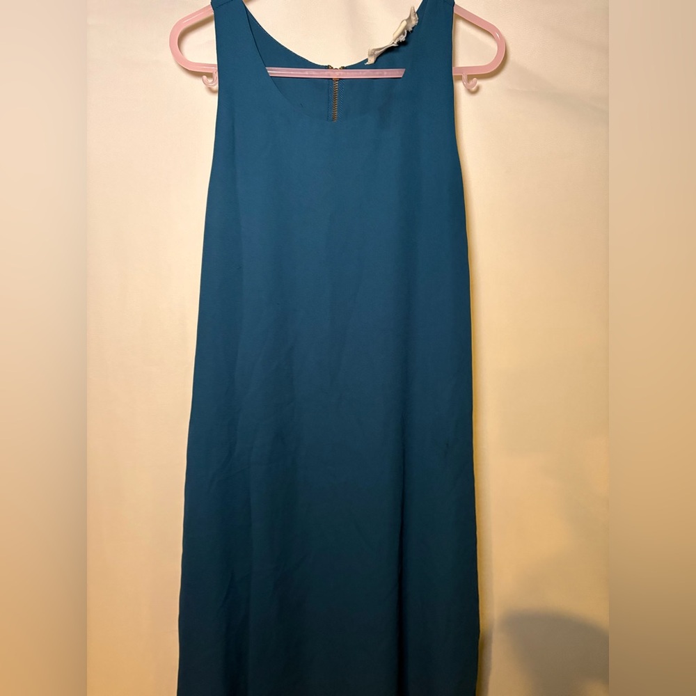 pink republic blue dress